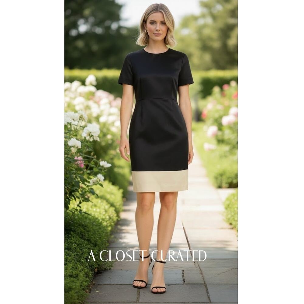 Giulietta Italian Silk Sheath Party Dress 6 NWT